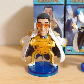 BANPRESTO - ワンピース ワールドコレクタブル マリンフォード2 三大将