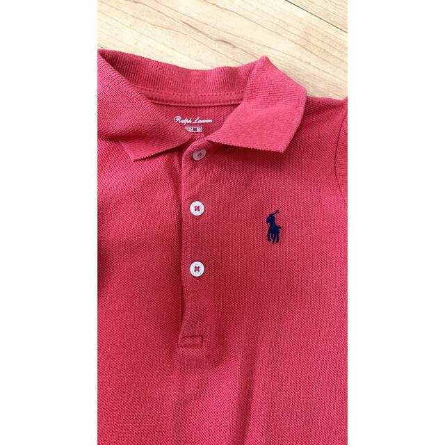 Ralph Lauren(ラルフローレン)のラルフローレン  赤ワンピース キッズ/ベビー/マタニティのベビー服(~85cm)(ワンピース)の商品写真
