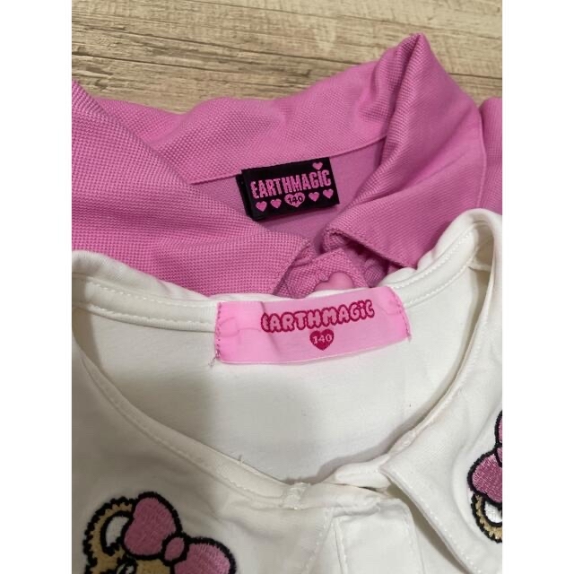 EARTHMAGIC(アースマジック)の💗専用💗 キッズ/ベビー/マタニティのキッズ服女の子用(90cm~)(Tシャツ/カットソー)の商品写真