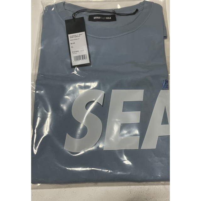 WIND AND SEA(ウィンダンシー)のSTUDIO33 X WDS T-SHIRT  Tシャツ　XL BLUE メンズのトップス(Tシャツ/カットソー(半袖/袖なし))の商品写真