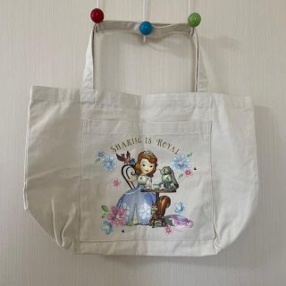 ディズニー(Disney)の新品　ディズニー　プリンセス　ソフィア　マチあり　かばん　非売品　バッグ(トートバッグ)