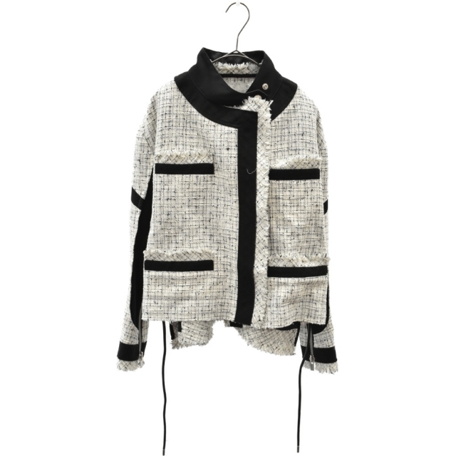 Sacai サカイ 20SS LOOK15 Summer Tweed Jacket 20-05006 サマーツイードショートジャケット レディース1備考