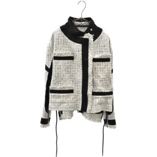 サカイ(sacai)のSacai サカイ 20SS LOOK15 Summer Tweed Jacket 20-05006 サマーツイードショートジャケット レディース(その他)