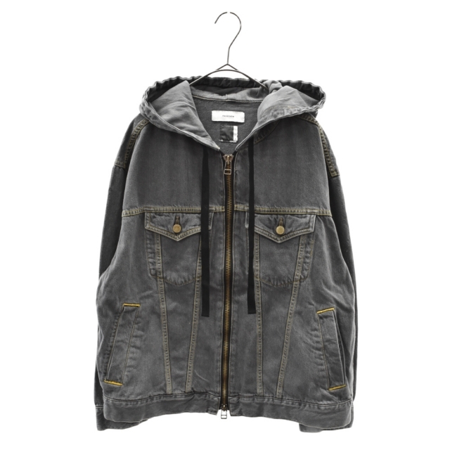 FACETASM - FACETASM ファセッタズム 21SS DENIM HOODED JACKET FACETASM - FACETASM ファセッタズム 21SS DENIM HOODED JACKET