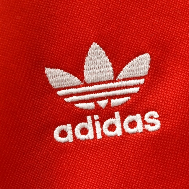 adidas(アディダス)のadidas アディダス TRACK JACKET トラックジャケット レッド メンズのジャケット/アウター(フライトジャケット)の商品写真