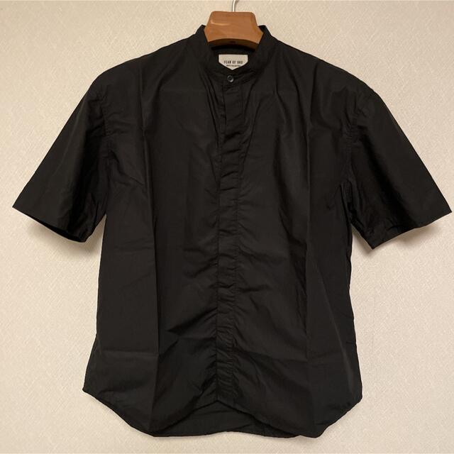 FEAR OF GOD - FEAR OF GOD Short Sleeve Button Up ノーカラー