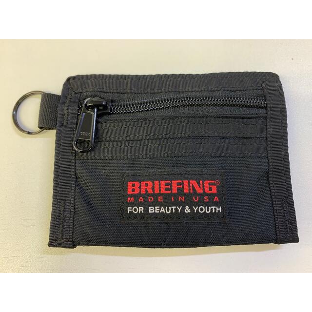BRIEFING(ブリーフィング)のBRIEFING×BEAUTY&YOUTH 別注 マネークリップ付コインケース メンズのファッション小物(コインケース/小銭入れ)の商品写真