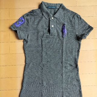 ポロラルフローレン(POLO RALPH LAUREN)のラルフ・ローレン　ポロシャツ　グレー(ポロシャツ)