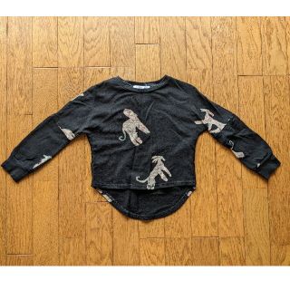 コドモビームス(こども ビームス)の【美品】folkmade カットソー黒90(Tシャツ/カットソー)