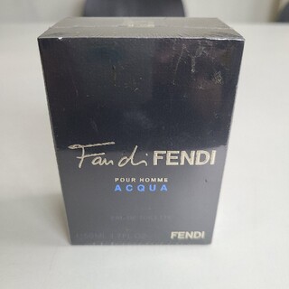フェンディ(FENDI)の新品未開封FENDIフェンディファンディプールオムアクアオーデトワレ50(香水(男性用))