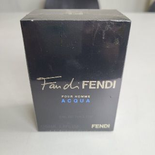 フェンディ(FENDI)の新品未開封FENDIフェンディファンディプールオムアクアオーデトワレ50(香水(男性用))