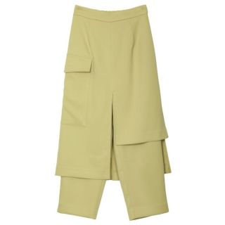 アメリヴィンテージ(Ameri VINTAGE)のSKIRT LAYERED PANTS(カジュアルパンツ)