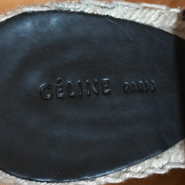 celine(セリーヌ)のCELINE エスパドリーユ サンダル レディースの靴/シューズ(サンダル)の商品写真