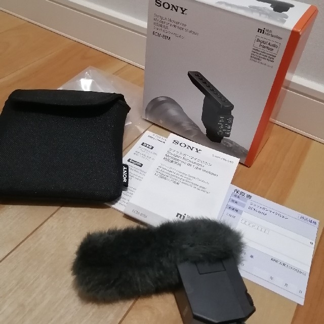 SONY - SONY ショットガンマイクロフォン ECM-B1M 美品の通販 d ソニー
