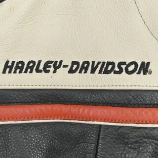 ライダースジャケット 本革 シングル メンズ S ハーレーダビッドソンX6415