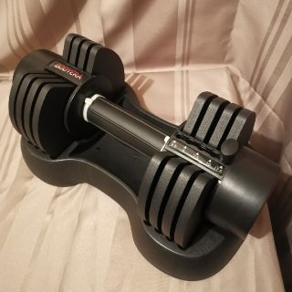 BODYERA レバー切替 可変式ダンベル 12.5Kg(トレーニング用品)