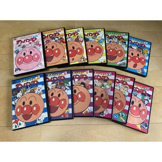 アンパンマンDVD12本セット売り