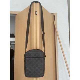 セリーヌ(celine)の希少良品　セリーヌ　ショルダー　トリオンフ柄(ショルダーバッグ)