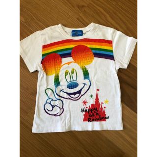 ディズニー(Disney)のディズニーリゾート購入品✧︎*。　キッズミッキーTシャツ(Tシャツ/カットソー)