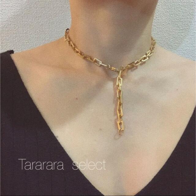 ●ステンレス squareネックレス G●金属アレルギー対応 レディースのアクセサリー(ネックレス)の商品写真