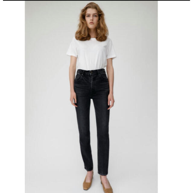 MOUSSY MVS BLACK SKINNY 23 美品