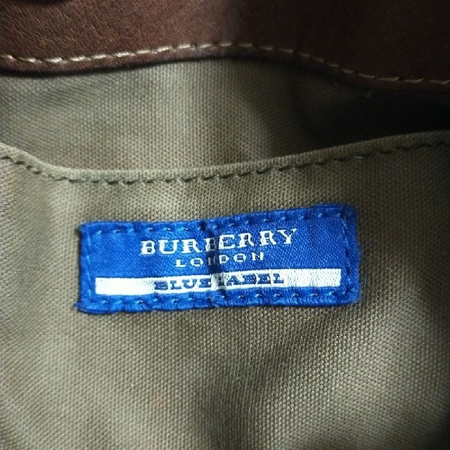 BURBERRY BLUE LABEL(バーバリーブルーレーベル)のバーバリーブルーレーベル　デニムトートバッグ レディースのバッグ(トートバッグ)の商品写真