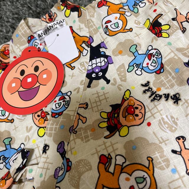 アンパンマン(アンパンマン)のアンパンマン甚平、90cm キッズ/ベビー/マタニティのキッズ服女の子用(90cm~)(甚平/浴衣)の商品写真