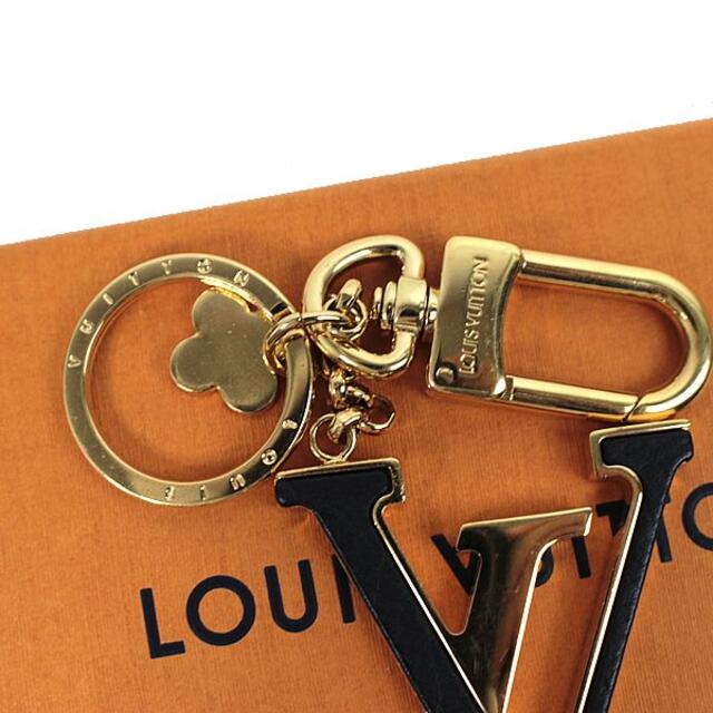 LOUIS VUITTON キーホルダー キーリング ブラック | gulatilaw.com