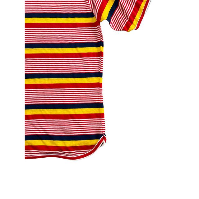 【1980s】ビンテージ　USA製　マルチボーダー　Tシャツ　カットソー 1