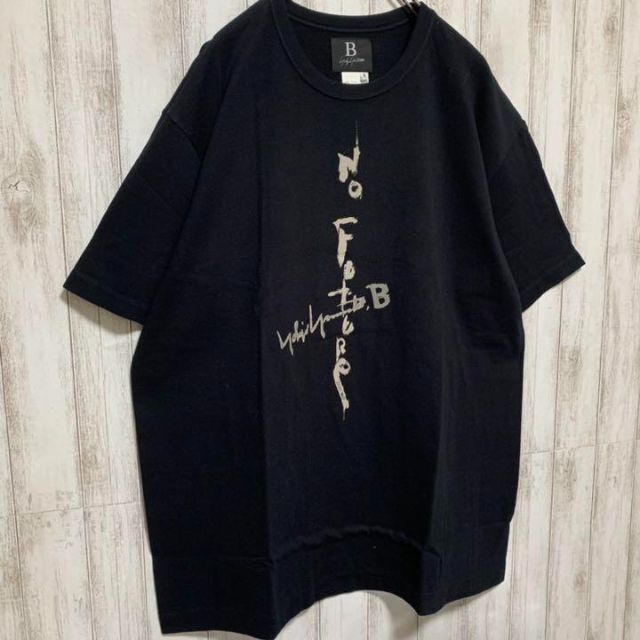 【美品】 ヨウジヤマモト 希少 プリント Tシャツ 黒