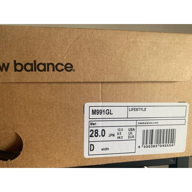 ニューバランス new balance Made in UK M991GL 4