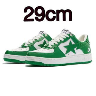 アベイシングエイプ(A BATHING APE)の29cm カレッジカラー BAPE STA 2022 ベイプスタ Green(スニーカー)