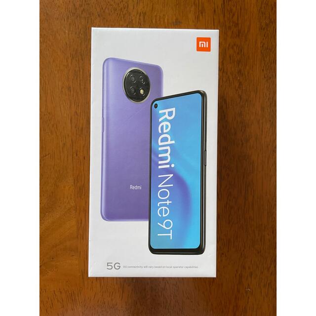 Xiaomi Redmi Note 9T 黒 64GB Xiaomi Redmi Note 9T 黒 64GB