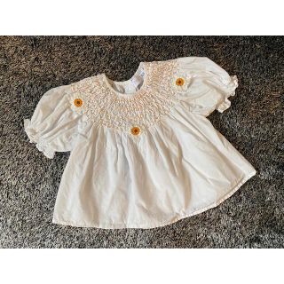 ザラキッズ(ZARA KIDS)のzarababy 刺繍ブラウス(シャツ/カットソー)