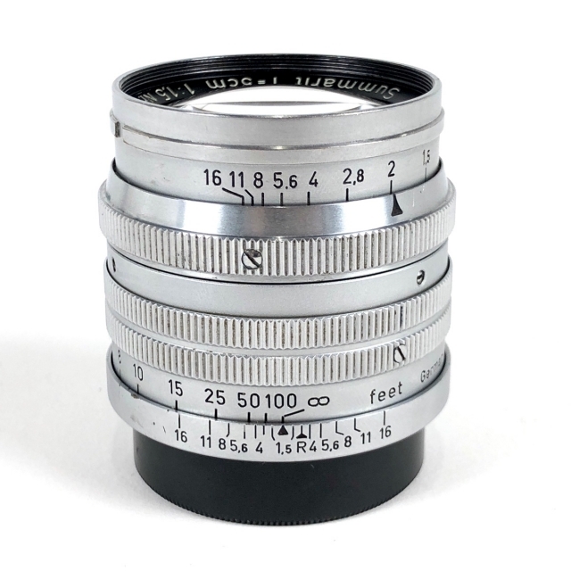ライカ Summarit 5cm F1.5 ズマリット Lマウント L39 - カメラ ライカ Summarit 5cm F1.5 ズマリット Lマウント L39 - カメラ