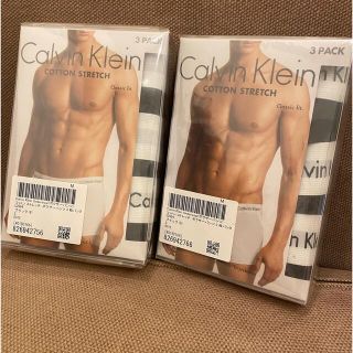 カルバンクライン(Calvin Klein)のカルバンクライン　ボクサーパンツ　3枚入り　2セット　黒　サイズS 新品未使用(ボクサーパンツ)