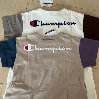 チャンピオン(Champion)のチャンピオン半袖チュニック100㎝(Tシャツ/カットソー)