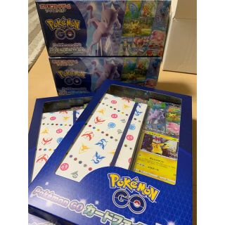 ポケモンgo スペシャルセット　ファイルセット　各2個　ポケモンカード　引退品(Box/デッキ/パック)