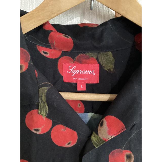 Supreme Cherry Rayon s/s Shirt M