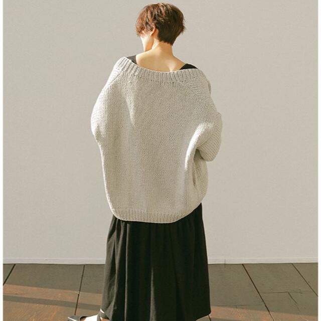 ETRE TOKYO エトレトウキョウ ハンドメイド ニット ガウン-