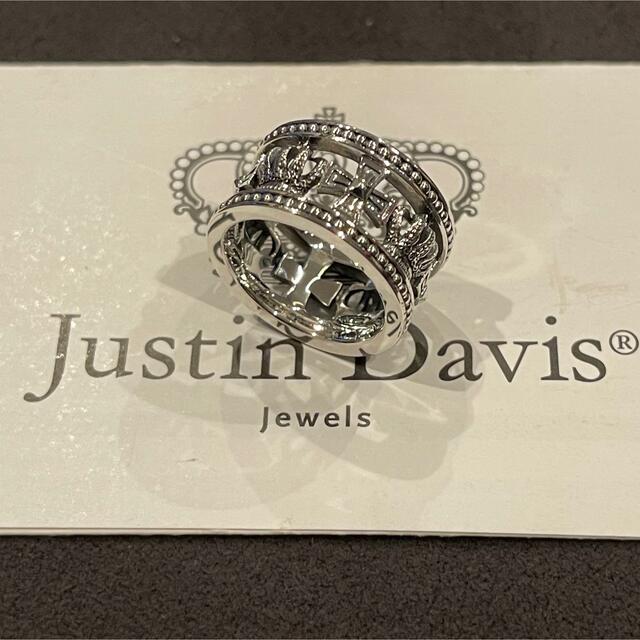 JustinDavis ジャスティンデイビス クロス クラウンリング リング