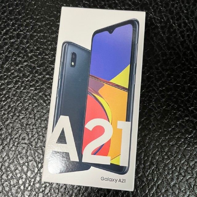 Galaxy A21 SCV49 ブラック SIMフリー - スマートフォン本体