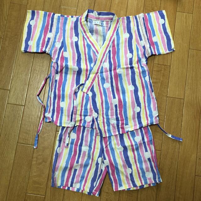 futafuta(フタフタ)の甚平　110cm キッズ/ベビー/マタニティのキッズ服女の子用(90cm~)(甚平/浴衣)の商品写真