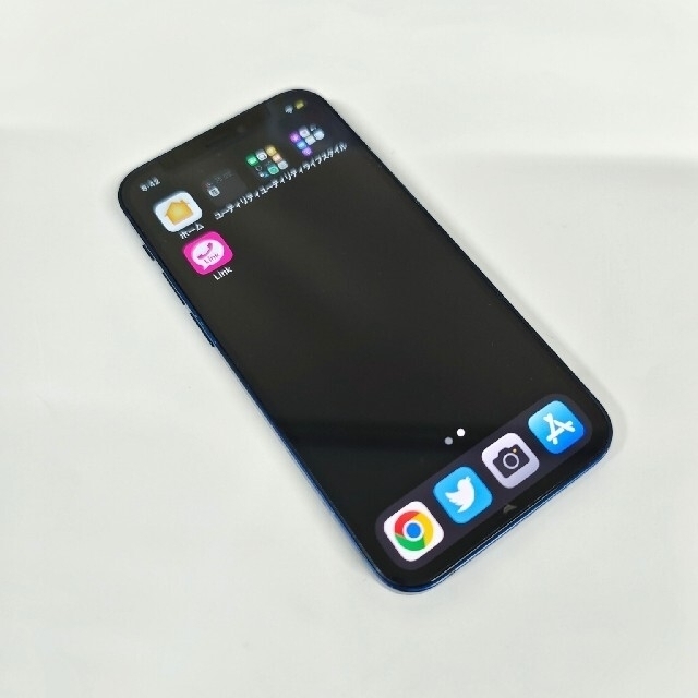 iPhone(アイフォーン)のiPhone 12 mini ブルー 64GB 海外版SIMフリー スマホ/家電/カメラのスマートフォン/携帯電話(スマートフォン本体)の商品写真