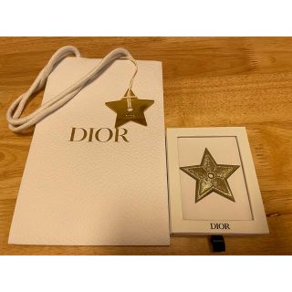 ディオール(Dior)のディオール　ショップ袋、星形チャーム、星形バッジ(チャーム)