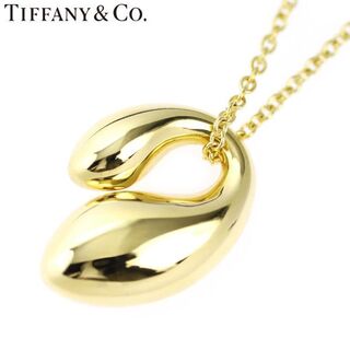 Tiffany & Co. - ティファニー K18YG ペンダントネックレス ダブルティアドロップ