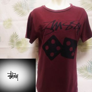 ステューシー(STUSSY)のStussy Dice 半袖 tシャツ  (lady's)(Tシャツ(半袖/袖なし))