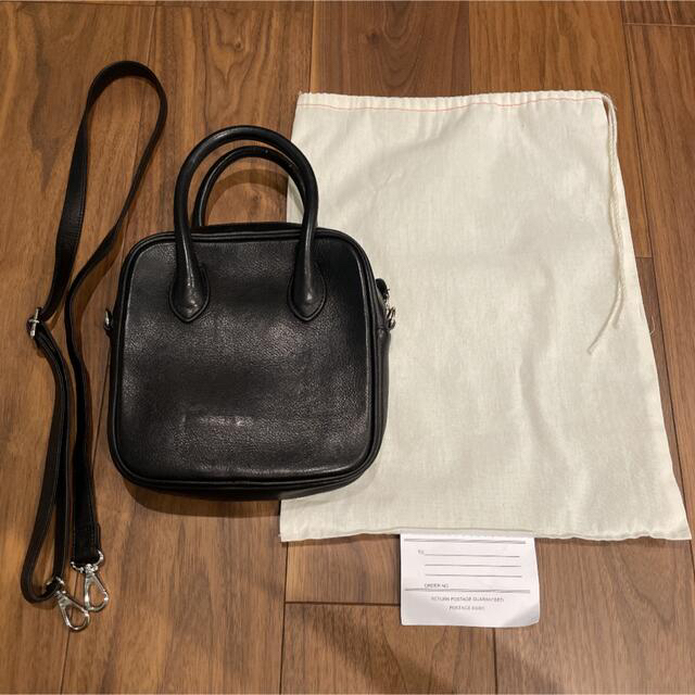 shinzone購入 レザーショルダーバッグ BLACK shinzone購入 レザーショルダーバッグ BLACK