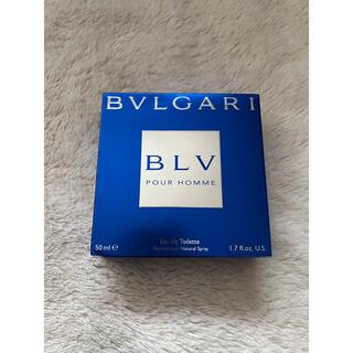 ブルガリ(BVLGARI)のBVLGARI ブループールオム オードトワレ 50ml(香水(男性用))