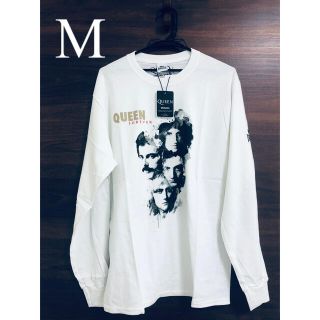 ジョイントワークス(JOINT WORKS)の未使用タグ付 ロンズデール Queen 長袖Tシャツ クイーン ロンT 白 M(Tシャツ/カットソー(七分/長袖))